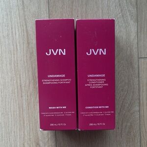 JVN undamage shampoo & conditioner
